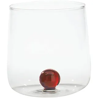 Zafferano Bilia Bicchieri Ambra 44 cl Set 6 Pz in Vetro Borosilicato Fatto a Mano