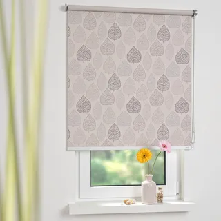 SCHÖNER WOHNEN-Kollektion Seitenzugrollo "Kettenzugrollo Verdunklung" verdunkelnd freihängend, beige