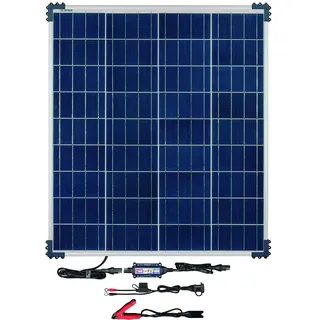 OptiMate TM-523-8, SOLAR 80W, TM523-8, 80W Paneln 6-stufiges batterieschonendes Überwachungssystem Solar ladegerät & wartungsgerät 12V 6,66A für Ihres OFf-Grid Abenteuers