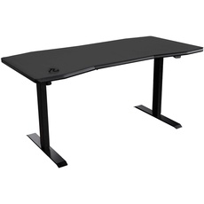Bild D16E Gaming Tisch - Schreibtisch Computertisch 1600x800mm elektrisch höhenverstellbar Carbon Black (Schwarz)