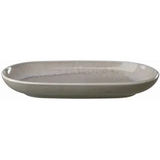 Villeroy & Boch like. by Villeroy & Boch Perlemor Sand Teller oval 23 x 13 m 23x13x3cm
