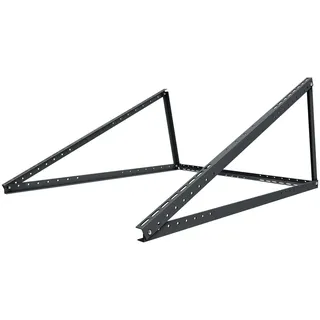 Schwaiger Ständerwerk für Solarpanel SOBM1030 Aluminium Schwarz