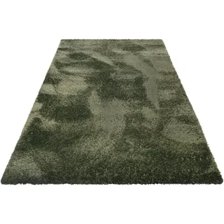 Esprit YOGI ESP-096 Hochflorteppich 133 x 200 cm Grün