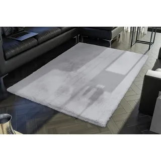 OCI DIE TEPPICHMARKE ROCKY SOFT Fellteppich 67 x 130 cm Grau