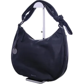 Tamaris Damen Hobo Bag/ Schultertasche CHRISTA Schwarz Kunstleder - - Schwarz