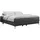 Boxbett 120 200 H3 Dunkelgrau
