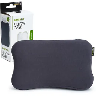 BLACKROLL® Pillow CASE Jersey, Kissenbezug 30 x 50 cm für Recovery Pillow, weicher Kopfkissenbezug aus hochwertiger Baumwolle, formstabile Kissenhülle ohne Faltenbildung, Anthrazit