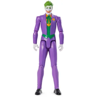 DC Comics - Figur der Joker 30 cm – Joker Figur mit Gelenken – Erstellen Sie Ihre eigenen Comic-Kämpfe – Superhelden und Super Schurke – Spielzeug zum Sammeln – Spielzeug für Kinder ab 3 Jahren