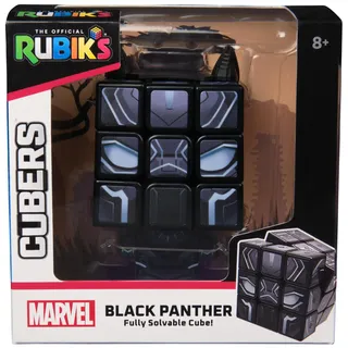 Rubik's Puzzle Brain Teaser Game Rubiks Cubers Black Panther