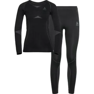 Odlo Set Performance Evolution Warm T Schwarz, XL