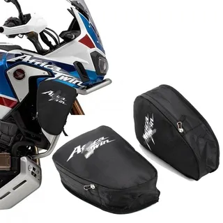 Halifu MotorradRahmenSturzbügel, wasserdichte Tasche, Reparaturwerkzeug, Platzierungstaschen für Honda CRF1000L Afrika Twin CRF1000L Adventure Sports 1000L Werkzeugset (Frontrahmen Stoßstange