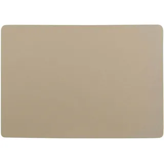 Douceur d'Intérieur, Tischset (30 x 43 cm) Bergamo, Natur, PVC Kunstleder