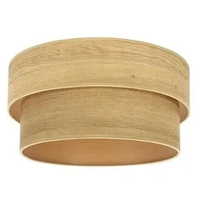 Stehleuchte E27 aus hellem Holz, 40 x 35 x 21 cm, ideale dekorative Beleuchtung für Wohnzimmer und moderne Räume.