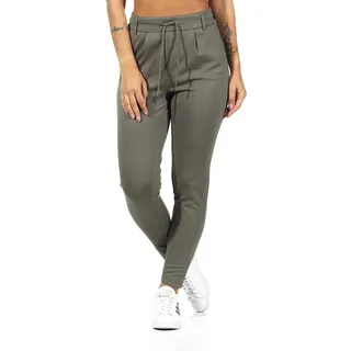 ONLY Damen Onlpoptrash Life Easy Col Pant PNT Noos Regular Fit Hose Mit Kordelzugverschluss Für Lounge Und Freizeit, Bungee Cord,S / 34L