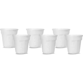 Bialetti Espressotasse 0,09 l Weiß 6 St.