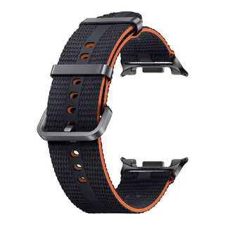 Samsung Athleisure Band (S/M) für die Galaxy Watch8 | Watch8 Classic Uhrenarmband, Sport Armband, Original Zubehör, elastisch, langlebig, guter Sitz, Graphite
