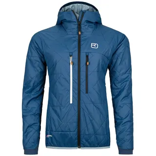 Ortovox Damen Swisswool Piz Boè Jacke (Größe S, blau)