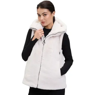 Betty Barclay Plüschweste mit Kapuze