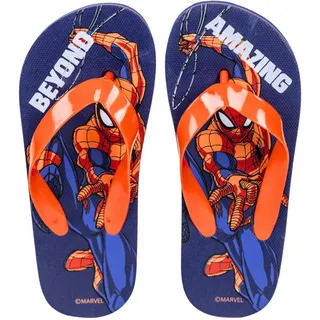 Marvel Spiderman Flip Flops für Jungen, Zehentrenner Sommersandalen, Geschenk für Kinder, Größen EU 30/31