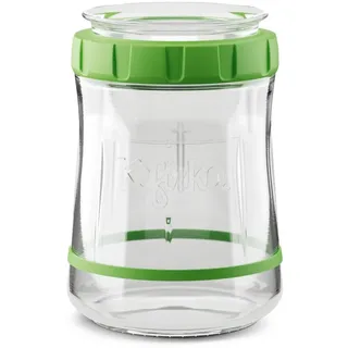 KEFIRKO Sauerteig Starter Set | Kinderleicht Sauerteig selber machen (Grün)