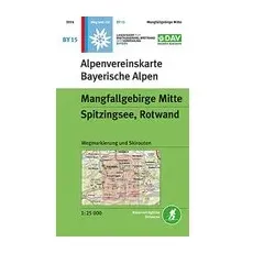 DAV AV-Karte BY 15 Mangfallgebirge Mitte, Spitzingsee, - One Size