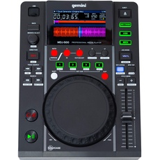 Gemini MDJ-500: Kompakter Mediaplayer mit 4,3-Zoll-Farbdisplay und professionellen DJ-Funktionen