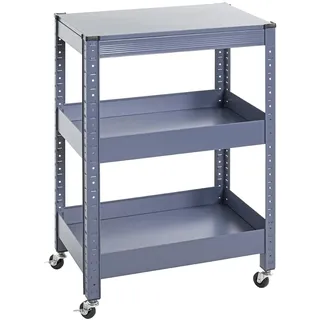 Haku-Möbel HAKU Möbel Servierwagen blau 50,0 x 32,0 x 75,0 cm