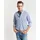 Herren Reg Poplin Banker Bd Hemd College Blue M EU