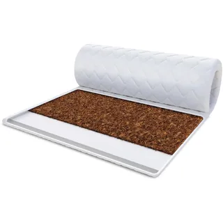 Fdm Topper KOKOS-KALTSCHAUM 140 x 200 cm weiß