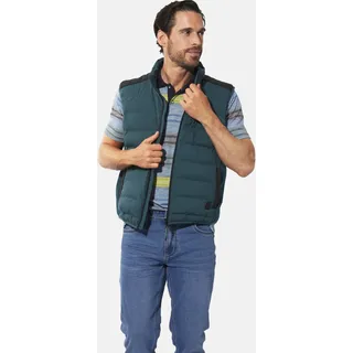 Steppweste BABISTA "Steppweste FARON", Herren, Gr. 52, blau (petrol), Obermaterial: 100% Polyester COOLMAX PES(Coolmax)., Westen Steppweste