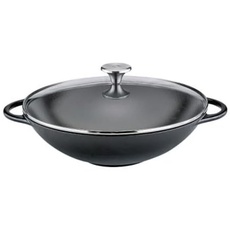 Küchenprofi Wok Glasdeckel-Kp415001030/schwarz