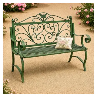 DanDiBo Ambiente Gartenbank 119 x 102 x 119 cm Grün