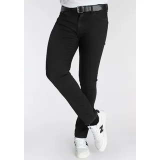 delmao Reed Gerader Beinschnitt Schwarz 36/32