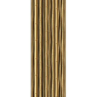 queence Vinyltapete »Federigo« Holz   Motiv   Retro   bedruckt   gemustert glatt 90x250cm, selbstklebend, kinderleichte Anbringung,, Sticker, braun