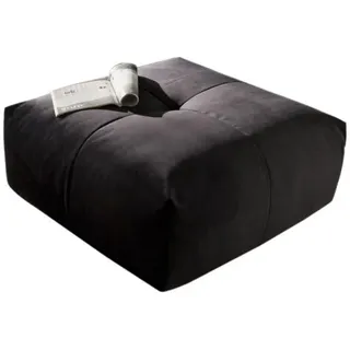 Kawola Polsterhocker Palace Schwarz Velvet , Textil , Quadratisch , 86x41x86 cm , Wohnzimmer, Sessel, Hocker & Hockerbänke, Poufs