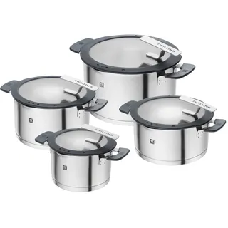 Zwilling Simplify Topf-Set 4-tlg. Bratentopf + Kochtopf + Pfanne + Deckel
