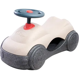 Big "BIG Heppy Car", Kübelrutscher, Babyrutscher, Babyrollbrett, Caster-Board, beige, grau),