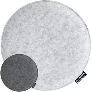 Dune Design Sitzkissen Ø35 cm grau 1 St.