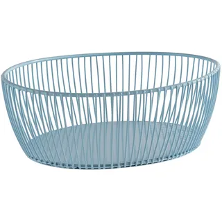 APS 30455 Korb -SVART- in dream blue 24 x 19 cm, Höhe 8 cm