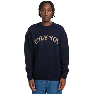 Element Wollpullover »Smokey Bear x Element Oy Jacquard«, blau