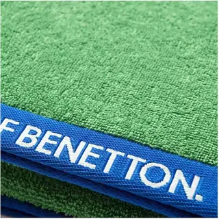 Benetton Be-0823-gr Badetuch - Blue / Green - One Size