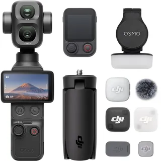DJI Osmo Pocket 4P Vlog Combo Schwarz