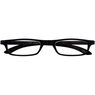 I NEED YOU Lesebrille Zipper / +2.00 Dioptrien / Schwarz