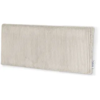 Lycce Rückenkissen "Wandkissen Wandkissen Cord 1er Pack", beige
