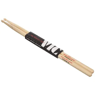 VIC FIRTH X5A American Classic Drumstick Extreme Drumsticks 5A (Hickory, Holzkopf)