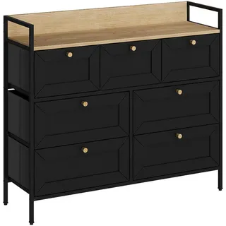 Vicco Kommode Belaro 98 x 85 cm Schwarz