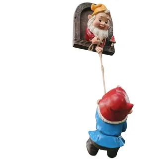 Generisch Gartenzwerg Lustige Gartenbaum Dekoration, Kletternde Zwerge Baumdekor | Niedliche GNOME-Gartenstatue, Gartenzwerg Gartenzwerge Für Außen Für Hofdekorations