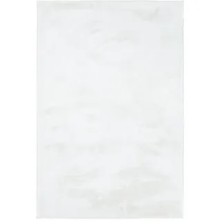 Homestyle4u Teppich Wohnzimmer Beige Grau Weiß 120x180 oder 160x230 cm Kurzflor Teppich Waschb weiß 120 x 180 cm