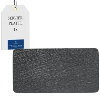 Villeroy & Boch Manufacture Rock Servierplatte rechteckig