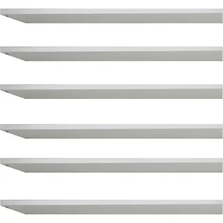 trendteam Wohnen Einlegeboden BrandsonBaxter Weiß Nachbildung 73 x 1,5 x 33 cm - Weiß